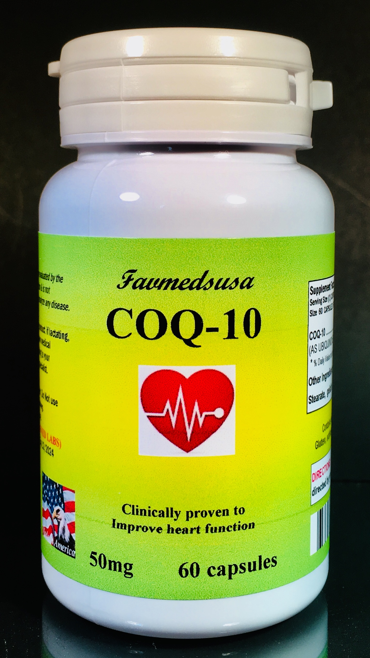 CoQ-10 50mg - 60 capsules